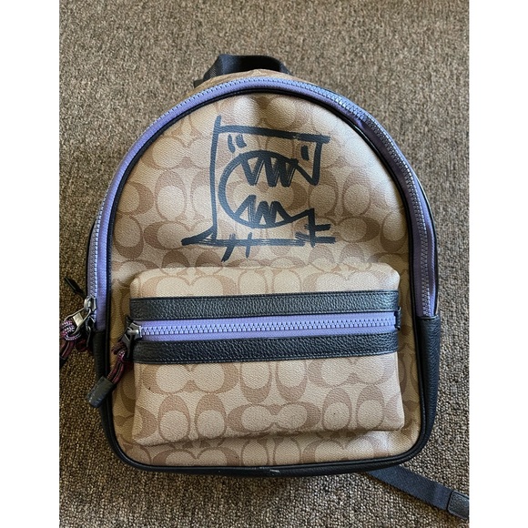 Coach Bags Coach Vale Medium Charlie Backpack In Signature Canvas